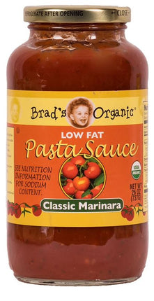 Brad's Organic Low Fat Marinara (12/24oz)