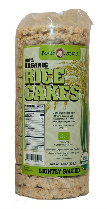 Brad's Organic Rice Cake Lightly Salted (12/4.6oz)