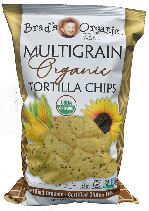 Brad's Organic Multigrain Chips (12/9oz)