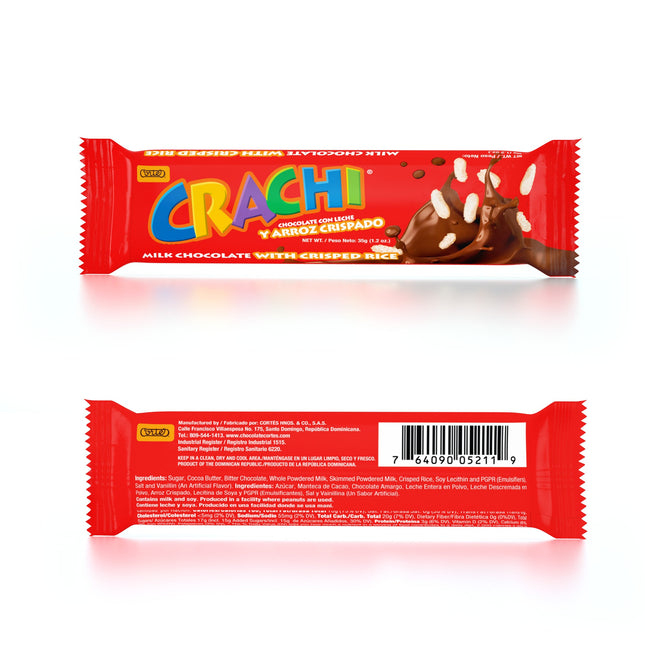 Barra Crachi Chocolates (24/1.2oz)