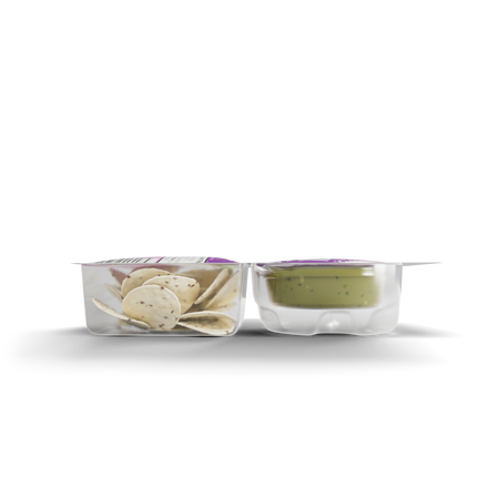 Good Foods Chunky Traditional Guacamole w/ Tortilla Chips 12/2.75oz
