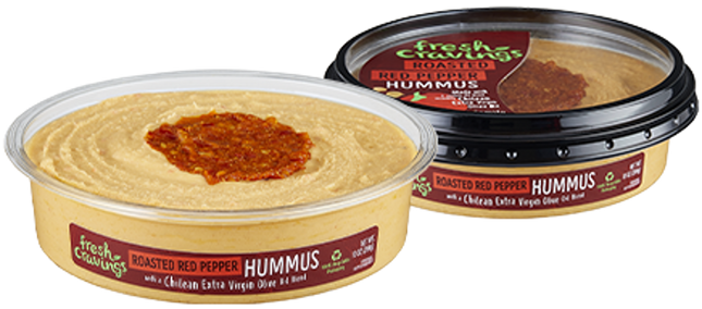 Fresh Cravings Roasted Red Pepper Hummus (9/10oz)