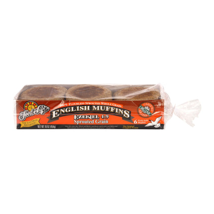 Food For Life Organic Ezekiel 4:9 Sprouted Whole Grain English Muffins (6/16oz)