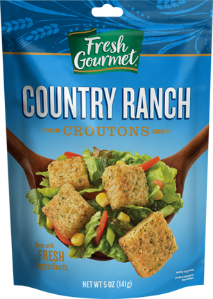 Fresh Gourmet Country Ranch Croutons 12/5oz