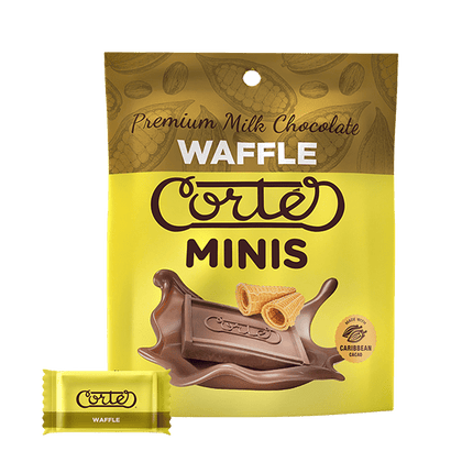 Cortés Chocolate Minis Premium Cone (12/3.8oz)