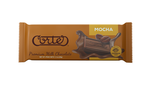 Cortés Chocolate Premium Mocha Coffee Chocolate Bar (18/1.41oz)