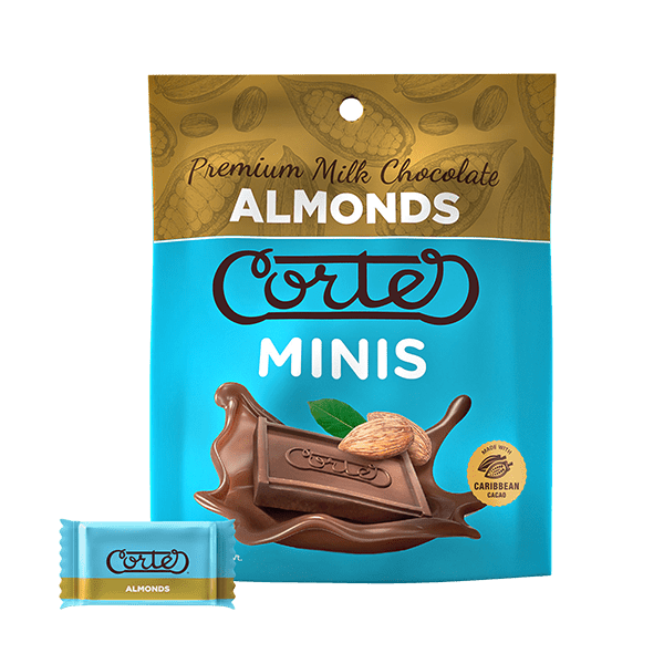Chocolate Cortés Minis Almendra Premium (12/3.8oz)