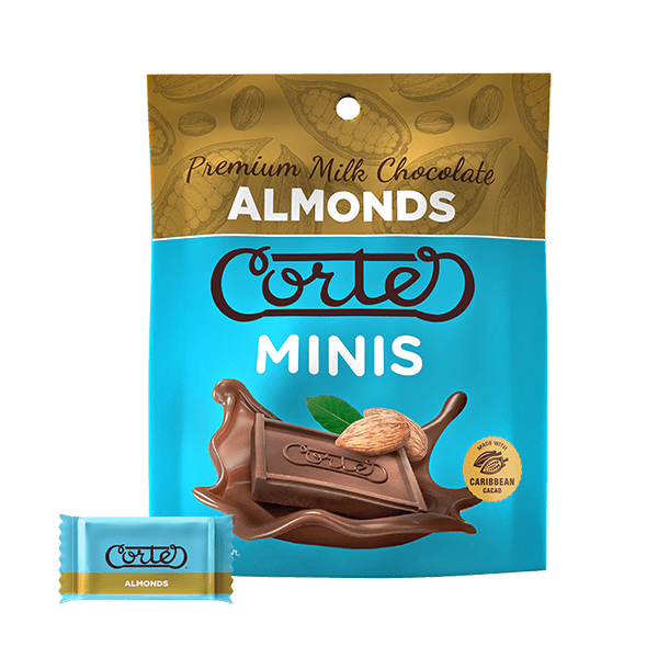 Cortés Minis Premium Almond Chocolate (12/3.8oz)