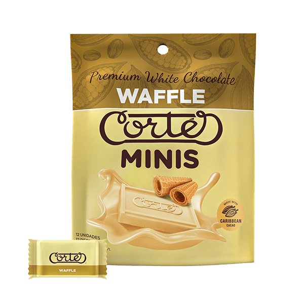 Chocolate Cortés Blanco Minis Cono Premium (12/3.8oz)