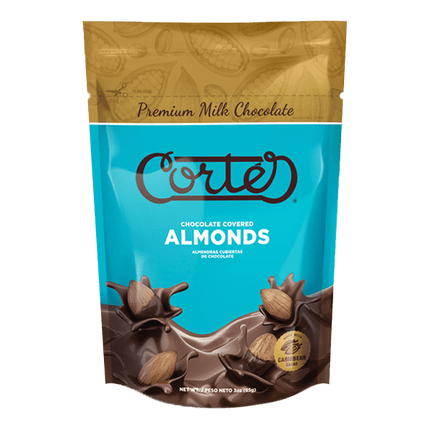 Chocolate Cortés Milk Chocolate Covered Almonds (12/3oz)