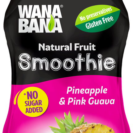 Wanabana Pineapple, Guava &amp; Beet Bag Smoothie 8/8.45oz