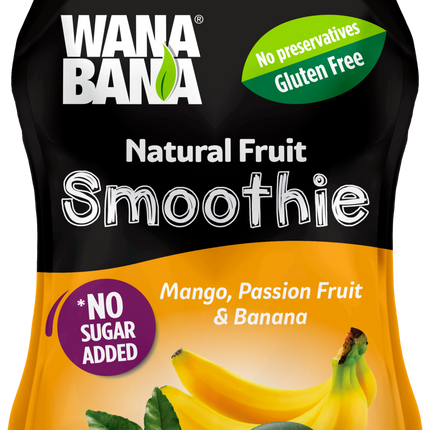 Wanabana Mango, Passion Fruit & Pineapple Bag Smoothie 8/8.45oz
