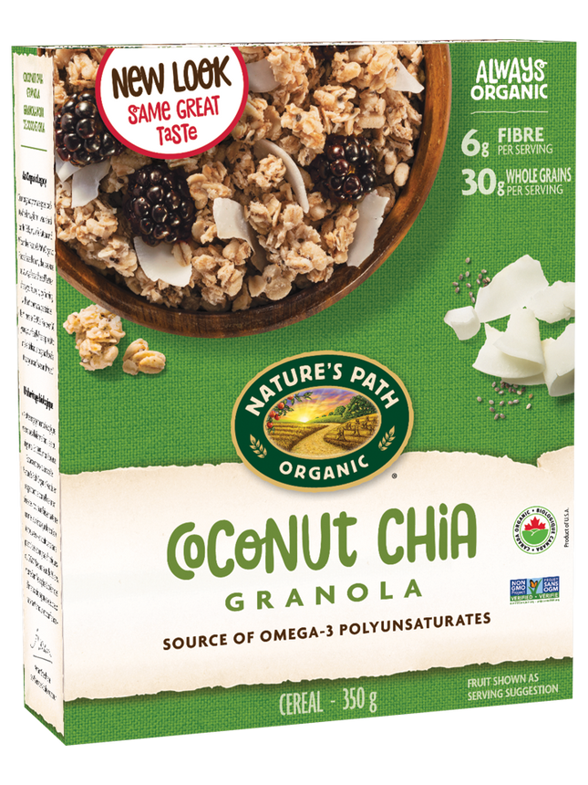 Nature's Path Chia Plus Coconut Granola (12/12.4oz)