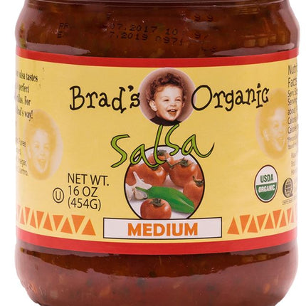 Brad's Organic Medium Salsa (12/16oz)
