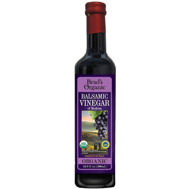 Brad's Organic Balsamic Vinegar Modena (12/16.9oz)