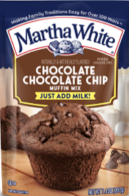 Martha White Chocolate Chip Muffin Mix (12/7oz)