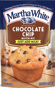 Martha White Chocolate Chip Muffin Mix (12/7oz)