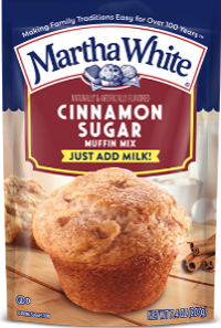 Martha White Cinnamon Sugar Muffin Mix (12/7oz)