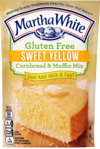 Martha White Gluten Free Sweet Yellow Cornbread (12/7oz)