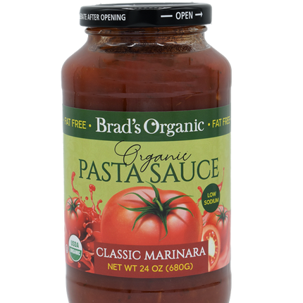 Brad's Organic Low Fat Marinara (12/24oz)