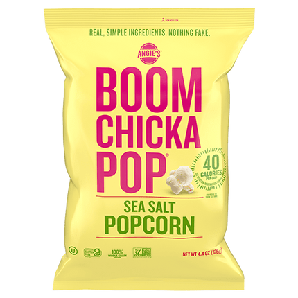 Boom Chicka Pop Sea Salt Popcorn (12/4.8oz)