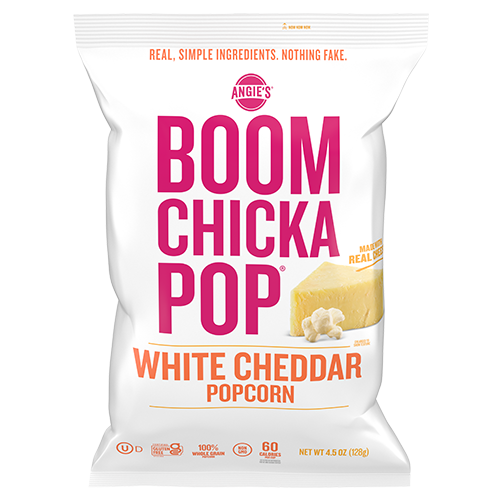 Boom Chicka Pop White Cheddar Popcorn (12/4.5oz)