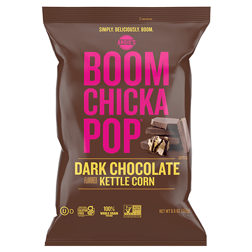 Boom Chicka Pop Dark Chocolate Drizzled Sea Salt Kettle Corn (12/5.5oz)