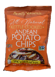 Brad's Organic Andean Siracha Chips (36/1.5oz)