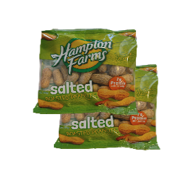 Hampton Farm Salted Roasted in Shell Peanuts (48/3oz)