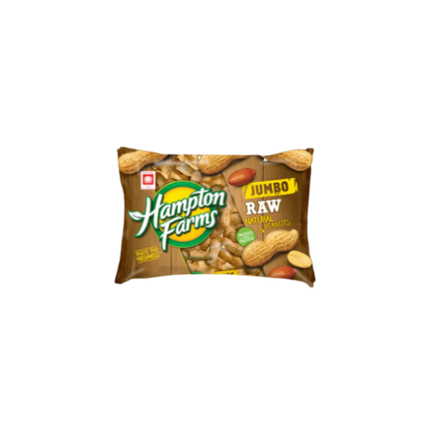 Hampton Farm Raw in Shell Peanuts Jumbo (18/16oz)