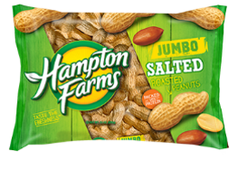 Hampton Farm Salted Roasted in Shell Peanuts Jumbo (18/16oz)