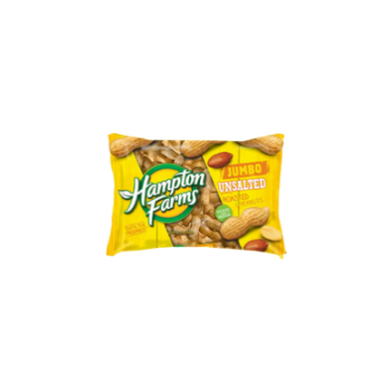 Hampton Farm UnSalted Roasted in Shell Peanuts Jumbo (18/16oz)