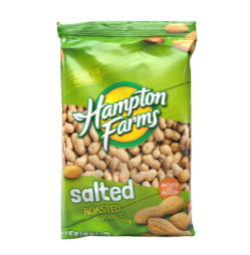 Hampton Farm Salted Roasted in Shell Peanuts (24/16oz)