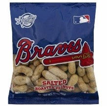 Hampton Farm ATL Braves Roasted in Shell Peanuts (18/12oz)