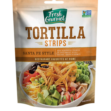 Fresh Gourmet Tortilla Strips Santa Fe Salad Topping (9/3.5oz)