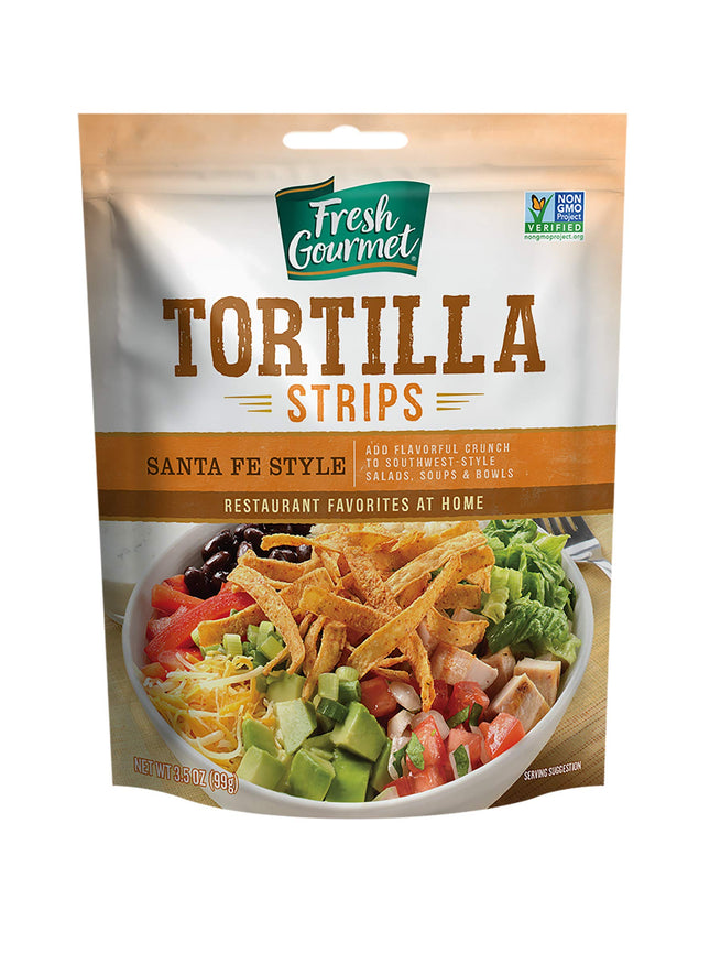 Fresh Gourmet Tortilla Strips Santa Fe Salad Topping (9/3.5oz)