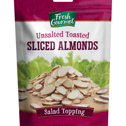 Fresh Gourmet Sliced ​​Almond Toasted Salad Topping (9/3.5oz)