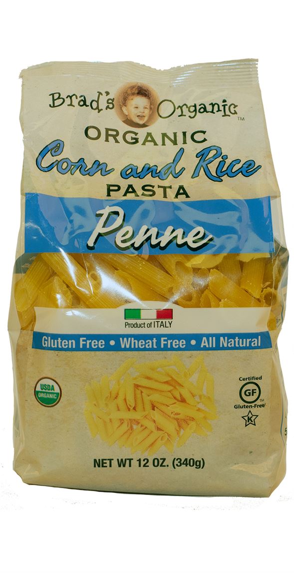 Brad's Organic GF Rice Pasta Penne (12/12oz)