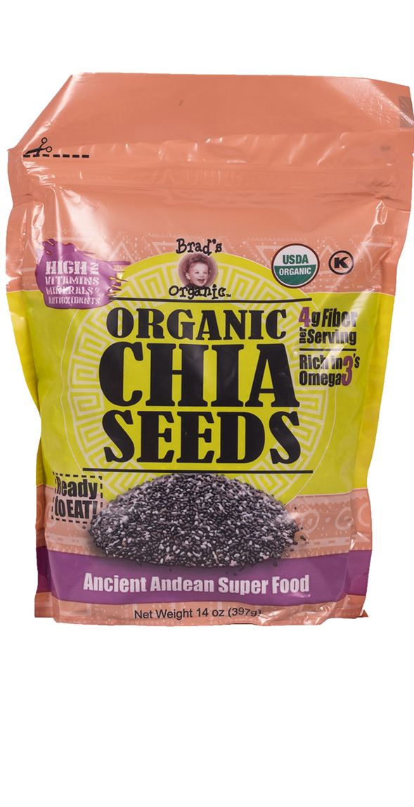 Brad's Organic Chia Seeds (12/14oz)