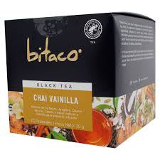 Bitaco Té Negro Chai Vainilla (12/0.71oz)