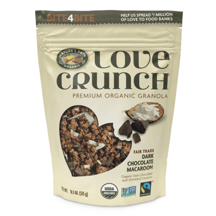 Nature's Path Love Crunch Dark Chocolate Macaroon Granola 6/11.5oz