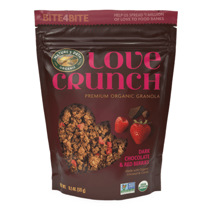 Nature's Path Love Crunch Dark Chocolate &amp; Red Berries Granola 6/11.5oz