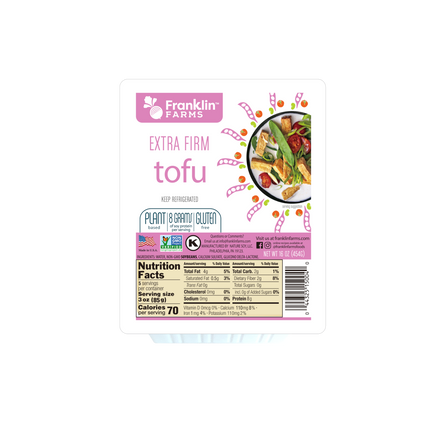 Franklin Farms Extra Firm Tofu (8/16oz)