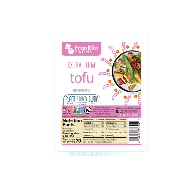 Franklin Farms Extra Firm Tofu (8/16oz)