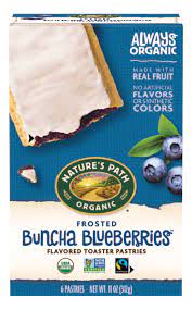 Nature's Path Blueberry Frosted Toaster Pastry 12/11oz