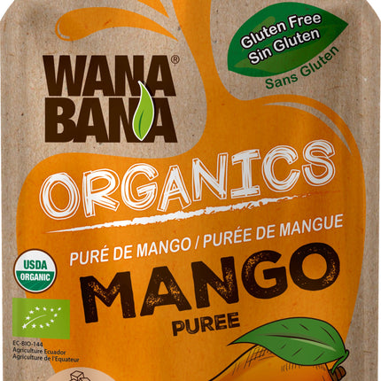 Wanabana Organic Mango Pouch 48/3oz