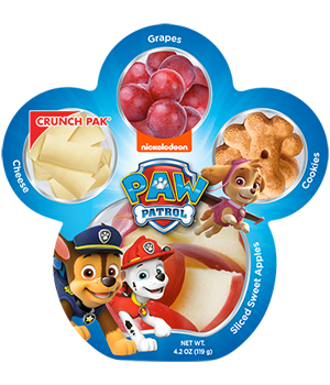 Crunch Pak Paw Patrol Apples, Cheese, Grapes and Crackers (6/4.2oz)