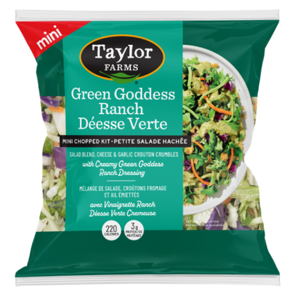 Taylor Farms Green Goddess Ranch Mini Chopped Salad Kit (8/4.65oz)