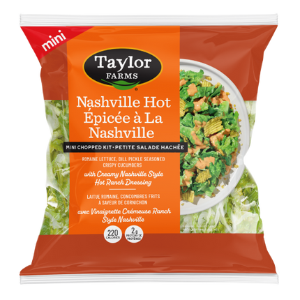 Taylor Farms Nashville Hot Mini Chopped Salad Kit (8/4.55oz)