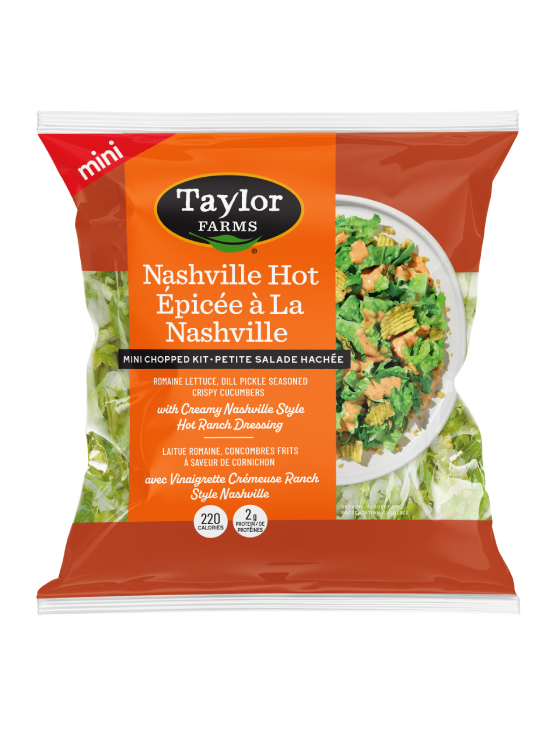 Taylor Farms Nashville Hot Mini Chopped Salad Kit (8/4.55oz)